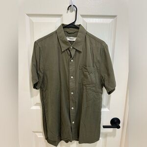 Men’s Buck Mason Short Sleeve Button Medium